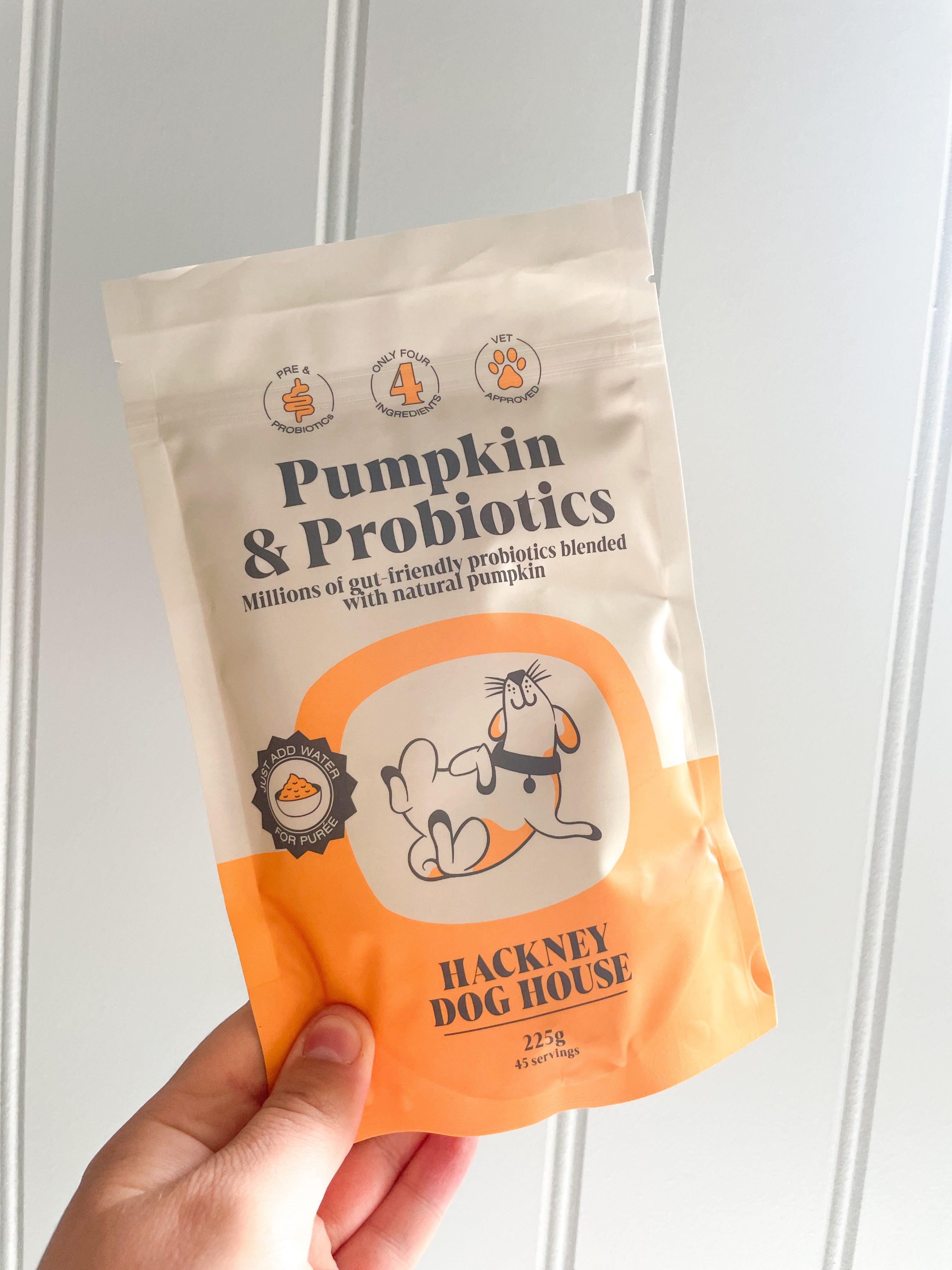Hackney Dog House Pumpkin Probiotics 45 Servings